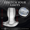 XR Brands Light-Tunnel Large Illuminated Dilator Clear TPE LED