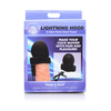Xr Brands Zeus Lightning Hood E-Stim Head Stimulator Silicone Juodas