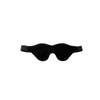Xr Brands Master Series Lined Fleece Blindfold Juodas Adjustable Comfort Fit