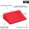 Xr Brands Sportsheets Love Cushion Raudona - Anatomical Support Wedge with Restraint System