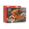 Xr Brands Blush Novelties Uncut Dual Density Intimate Machine Silicone Juodas 20 cm