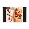 XR Brands Lover’s Bondage Massage Set Raudona - Sensory Play Collection