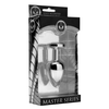 Xr Brands Master Series Lucent Chrome-Plated Plug Small Diamond Accent