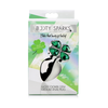 XR Brands Lucky Clover Metal Intimate Plug Medium Sidabrinis Gem