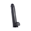 XR Brands The Master Juodas Model with Suction Cup Base 30 cm
