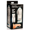 Xr Brands Milker Transparent TPE Intimate Device with Support Strap, Universal Fit
