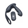 XR Brands P-Strap Prostate Massager &amp; Vibrating Harness, 7 Modes, Juodas