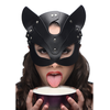XR Brands Naughty Kitty Vegan Cat Mask Adjustable Juodas