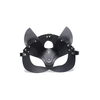 XR Brands Naughty Kitty Vegan Cat Mask Adjustable Juodas