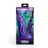 Mėlyna XR Brands Octophallus Silicone Fantasy Model Violetinė/Mėlyna 22cm