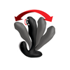XR Brands 7x P-Bender Flexible Prostate Massager with Remote, Juodas