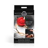 XR Brands Rose Candle with Holder Raudona - Decorative Soy Wax Set