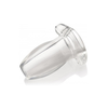XR Brands PeepHole Transparent Hollow Plug Small Size