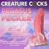 Xr Brands Pegasus Pecker Winged Silicone Model Rožinė-Textured Intimate Device