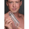 XR Brands Lover Enhancer Sleeve 2/4 cm Soft TPR Transparent Extension