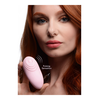 Rožinė XR Brands Pleasure Pulse Pulsating Silicone Intimate Device, Rožinė