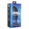 XR Brands Inmi Silicone Prostate Plug Extra Large Weighted Juodas