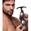 XR Brands Inmi Silicone Prostate Plug Extra Large Weighted Juodas