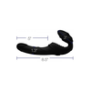 XR Brands Pro Rider Silicone Strapless Remote-Controlled Double-Sided Model