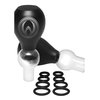 XR Brands Pyramid System Nipple Enhancer Juodas Adjustable Set