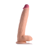 XR Brands Raging Rhino Intimate Model 43cm Veined Surface Juodas