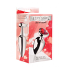 Xr Brands Booty Sparks Metal Plug Large Raudona Heart Gem Aluminum Alloy