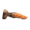 Xr Brands Oranžinis Ravager Silicone Intimate Tentacle Model - Marbled Raudona-Oranžinis, Waved Texture