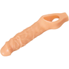 XR Brands Really Ample Extension Sleeve Flexible TPR Flesh Color