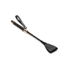XR Brands 18" Riding Crop Vegan Leather Juodas 45cm Textured Grip