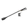 XR Brands Master Series Riding Crop 61 cm Vegan Leather Juodas