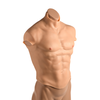 Xr Brands Ripped Silicone Male Chest Small - Lifelike Muscular Upper Body Shirt