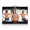 Xr Brands Ripped Silicone Male Chest Small - Lifelike Muscular Upper Body Shirt