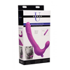 Xr Brands Royal Rider Vibrating Silicone Strapless Intimate System Juodas