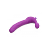Xr Brands Royal Rider Vibrating Silicone Strapless Intimate System Juodas