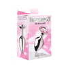 Xr Brands Booty Sparks Medium Aluminum Plug with Raudona Heart Gem
