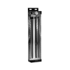 XR Brands Master Series Silicone Sounding Device Screw-On Luxury Juodas