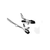Xr Brands Master Series Silicone Ball Gag &amp; Adjustable Nipple Clamp System Juodas