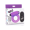 Xr Brands BANG! Silicone Intimate Ring with Remote &amp; 28 Vibration Modes Juodas