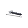 XR Brands Silicone Links XL Lubricant Applicator - 5-Loop, Juodas