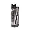 XR Brands Silicone Links XL Lubricant Applicator - 5-Loop, Juodas