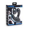 XR Brands P-Pulse Silicone Intimate Massager Remote 10 Modes Juodas