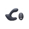 XR Brands P-Pulse Silicone Intimate Massager Remote 10 Modes Juodas