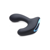 XR Brands P-Pulse Silicone Intimate Massager Remote 10 Modes Juodas