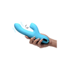 XR Brands 5 Star Rabbit Silicone Intimate Device Rožinė Atsparus vandeniui
