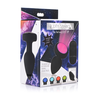 XR Brands Vibrating LED Plug Small - Silicone, 7 Modes, Remote Control