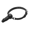 XR Brands Suppressor Silicone Gag with Adjustable Straps Juodas