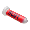 XR Brands SLUT Silicone Intimate Model Raudona 7.3" with Suction Base