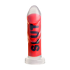 XR Brands SLUT Silicone Intimate Model Raudona 7.3" with Suction Base