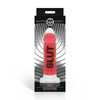 XR Brands SLUT Silicone Intimate Model Raudona 7.3" with Suction Base