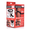 Xr Brands Master Series Hollow Silicone Strap-On Harness Light 10.1'' Adjustable